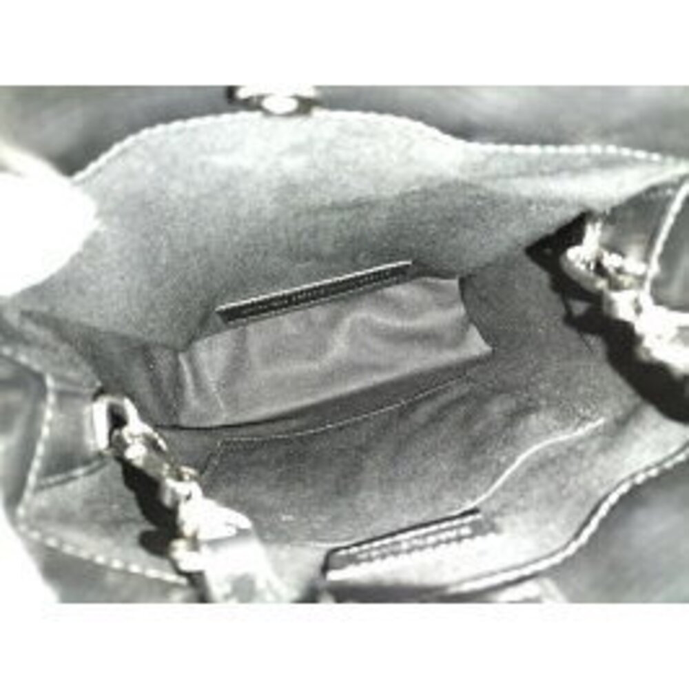 BALENCIAGA Handbag Shopping Bag Leather Black - Picture 9 of 9